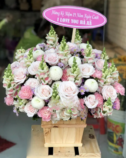  Mộng Mơ - HCH25 - Hoa tặng mẹ 