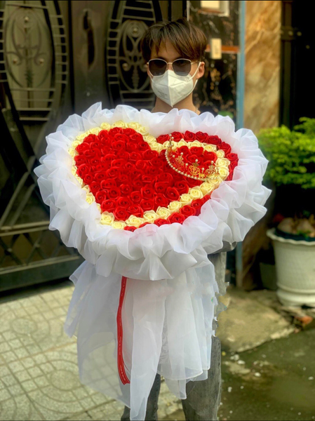 Soap Flowers: Vĩnh Cửu - HST18 - Hoa 20/10 sáp thơm tặng ngày phụ nữ Việt Nam