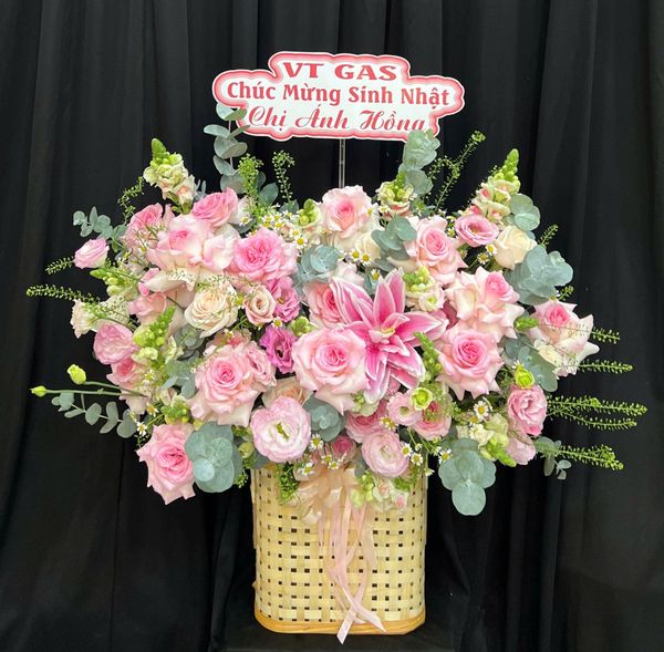 Hộp Hoa Tươi: Hộp Hoa Công Nương - HH179 | Flosa