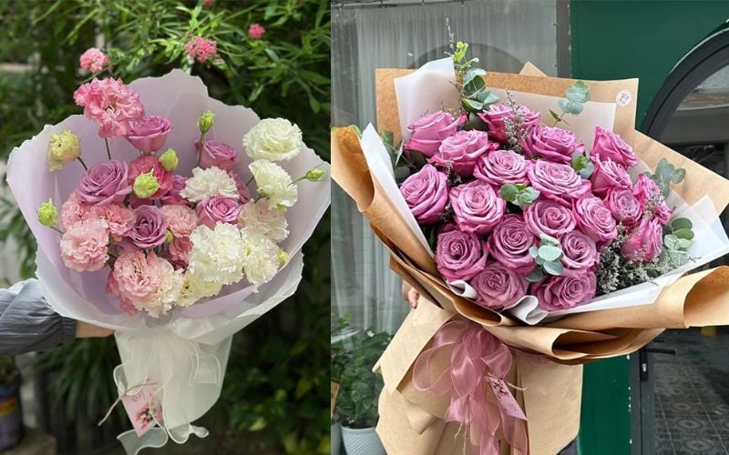 Ý nghĩa của hoa hồng tím là tình cảm chân thành và cảm kích đối với mẹ