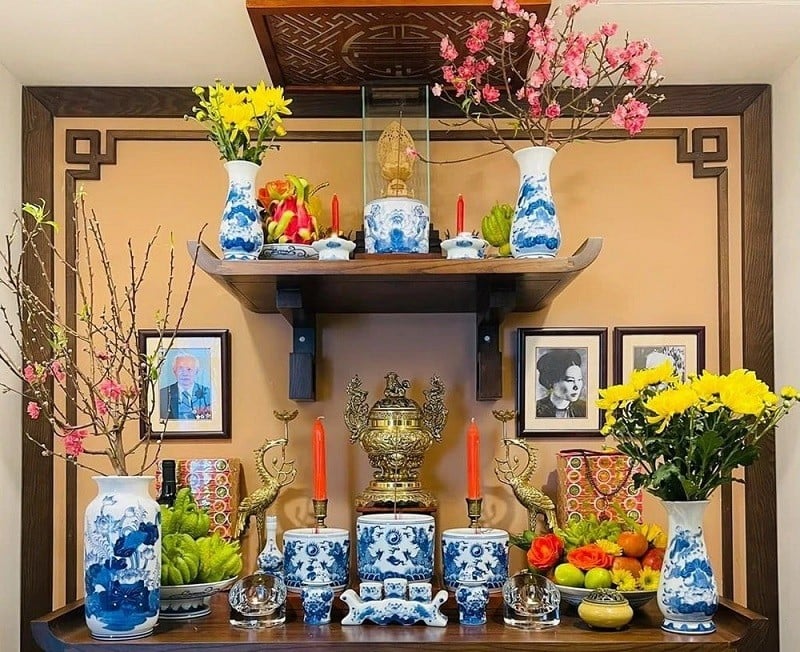 Những loài hoa chưng bàn thờ tổ tiên ý nghĩa và trang nghiêm