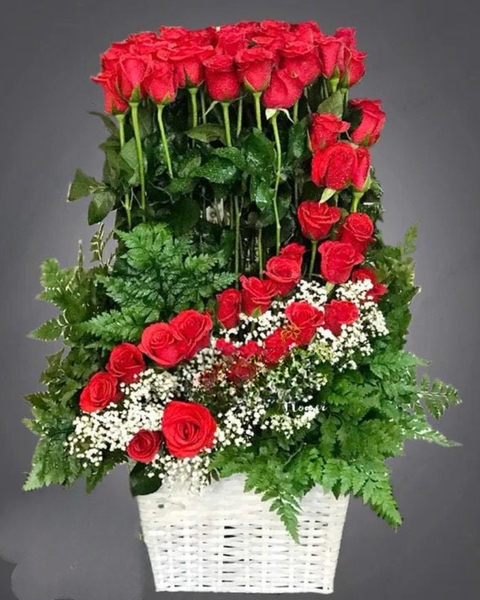 Giỏ Hoa Khai Trương: Suối Hoa - HG49