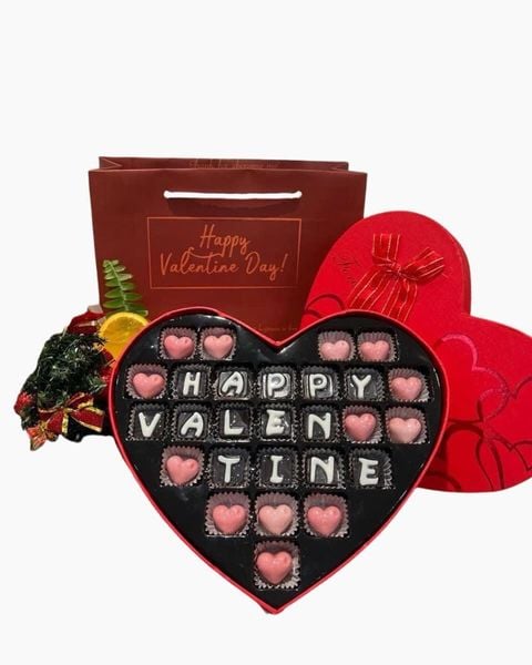 Hộp Chocolate: Hộp Chocolate Happy Valetine - HCCL02 - Quà 14/2