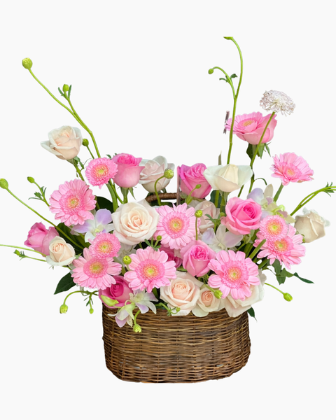 Giỏ Hoa Khai Trương: Giỏ Hoa Thân Thương- HG91