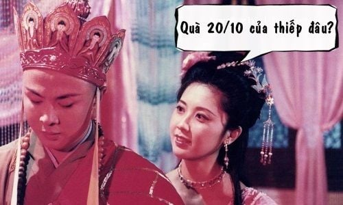 Đòi quà vượt không gian thời gian.