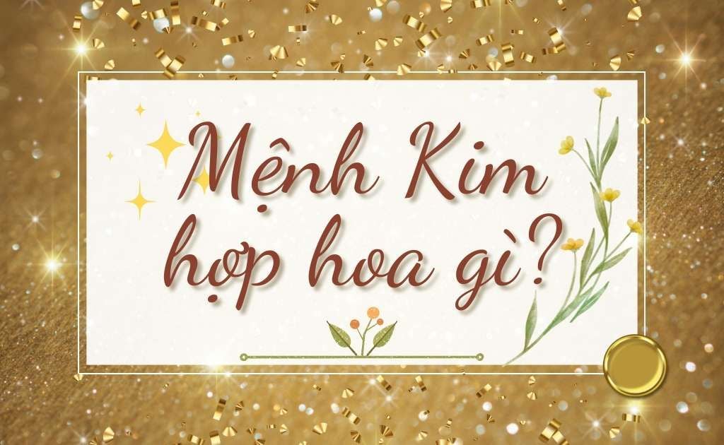 Mệnh Kim hợp hoa gì? 25+ loại hoa, cây phong thủy hút tài lộc may mắn