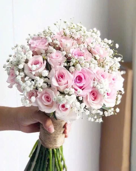 Hoa Cưới: Bó Hoa Cưới Cầm Tay Chân Tình - HC65