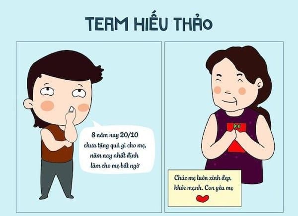 Team hiếu thảo đâu điểm danh này.