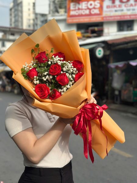  Đỏ Thắm - HBD166 - Hoa 8/3 