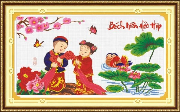 bách hợp mang ý nghĩa bách niên hảo hợp