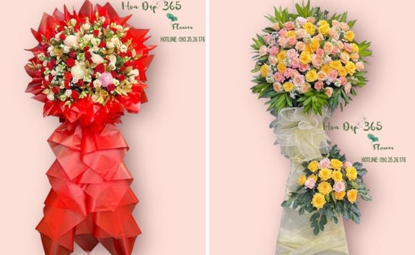 Đặt hoa khai trương mẫu mã đẹp, đa dạng tại Flosa