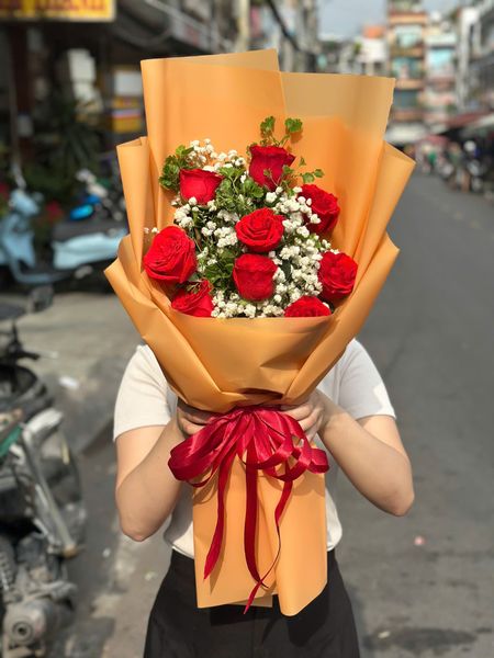  Đỏ Thắm - HBD166 - Hoa 8/3 