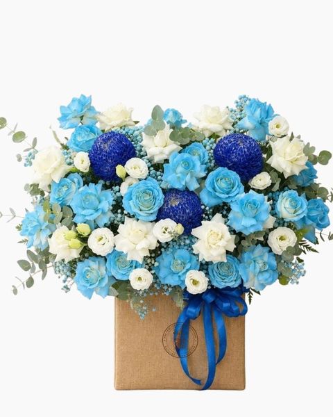 Hộp Hoa Tươi: Hoa Hộp Thanh Âm Dịu Dàng - HH212