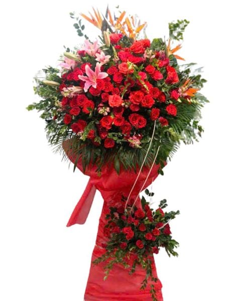 Hoa Khai Giảng: Kệ Hoa Khai Giảng Chúc Mừng Thành Công  - HCM18