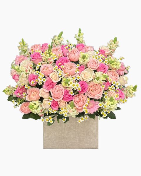 Hộp Hoa Tươi: Hộp Hoa Julie - HH174 | Flosa