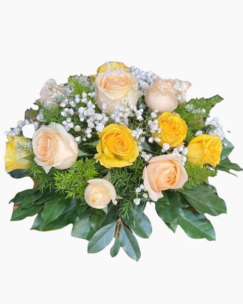 Hoa Để Bàn: Hoa Để Bàn Ánh Dương Hội Tụ - Ovan 24
