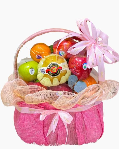 Giỏ Trái Cây: Giỏ Trái Cây Delicious - GTC55 - Điện Hoa