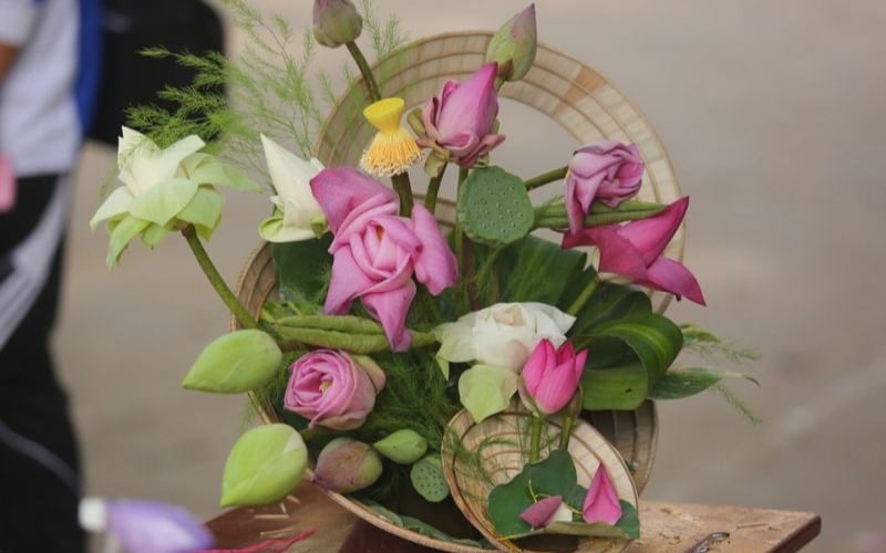 Thuyết trình cắm hoa sen 20-11
