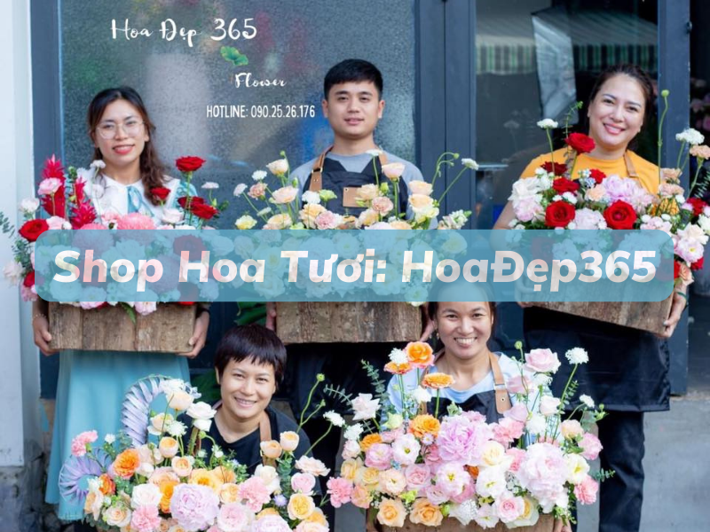 Top 8 shop hoa tươi đẹp được yêu thích nhất ở TP.HCM 2026