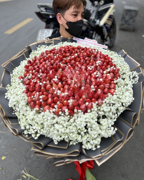  Bó Hoa Dâu Siêu To - TC50 