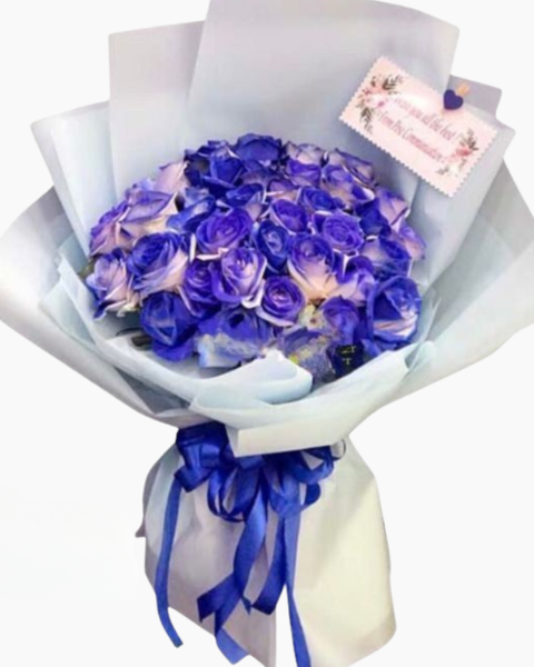  Bó Hoa Hồng Xanh - HBD132 