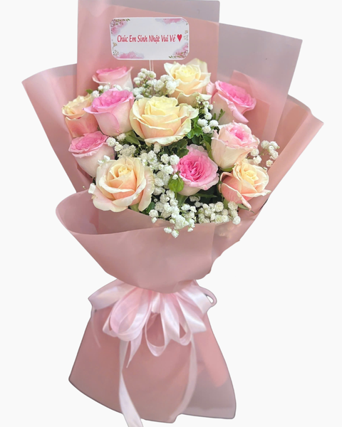 Hoa Bó Dài: Bó Hoa Ngọt Ngào Nàng Thơ - HBD355
