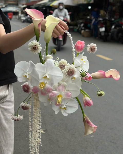 Hoa Cưới: Hoa Cưới Ngọc Ngà - HC71