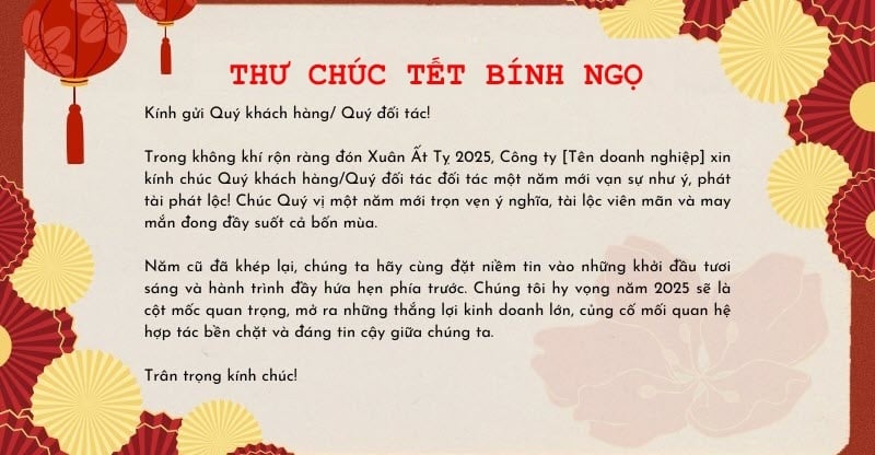 Bí quyết gửi lời chúc tết ấn tượng giúp ghi điểm tuyệt đối