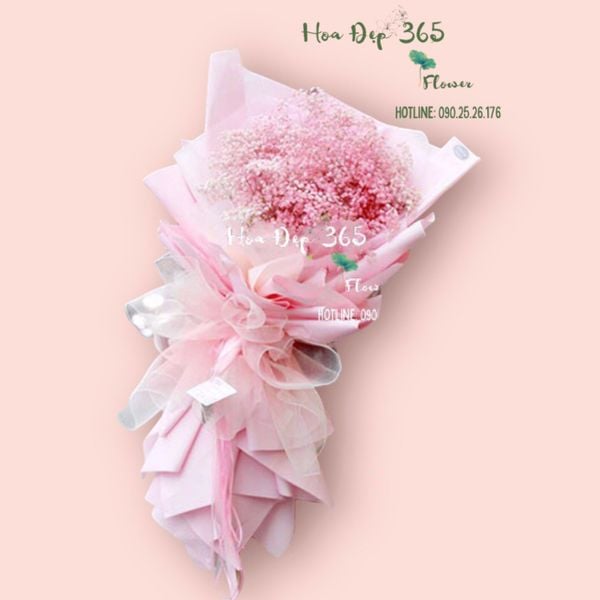 Bó Hoa Baby Hồng