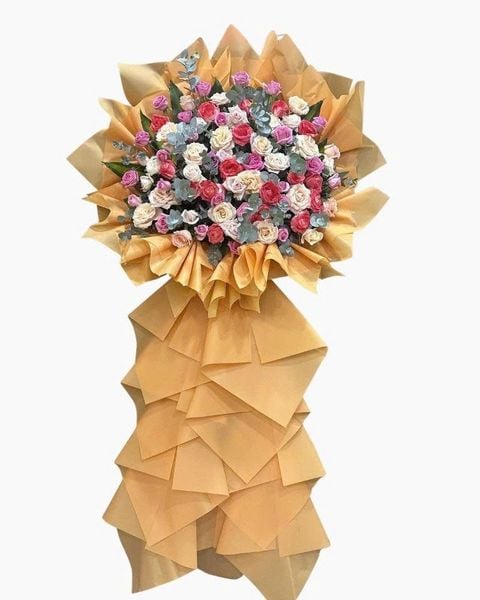 Hoa Chúc Mừng: Kệ Hoa Ngọt Ngào Phồn Hoa - HCM160