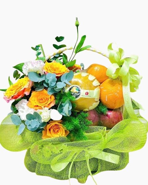 Giỏ Trái Cây: Giỏ Trái Cây Khai Trương Nhập Khẩu - GTC124