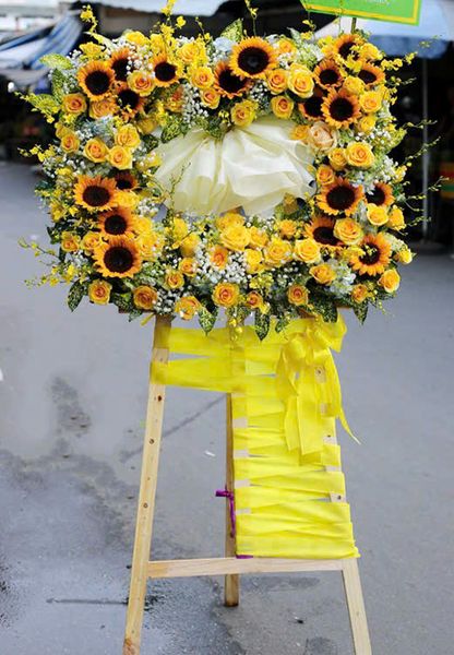 Kệ Hoa Khai Trương Hồng Phát - TH12