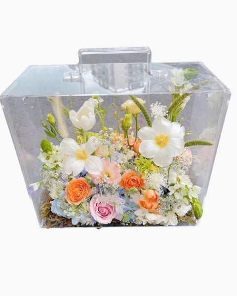Hoa Tặng Người Yêu: Hộp Hoa Mica Brightly - HMC04