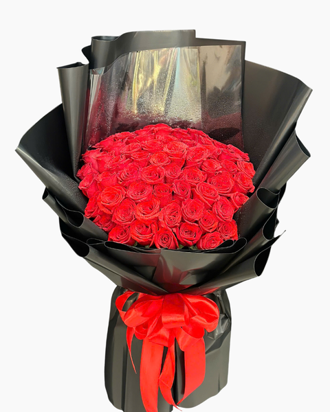Hoa Bó Dài: Bó Hoa Hồng Tình Yêu Vĩnh Cửu - 20/10 - HBD286