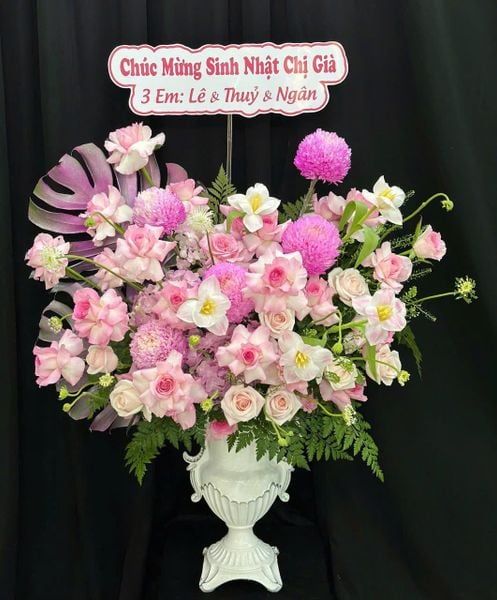 Hoa Cắm Bình: Bình Hoa Tình Yêu - HCB91