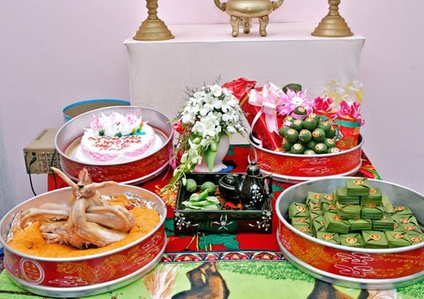 mâm quả đám hỏi miền nam