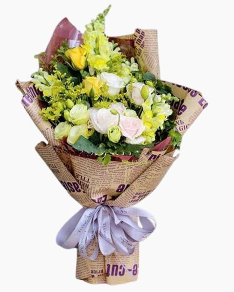 Hoa Bó Dài: Bó Hoa Khởi Sắc May Mắn - HBD49