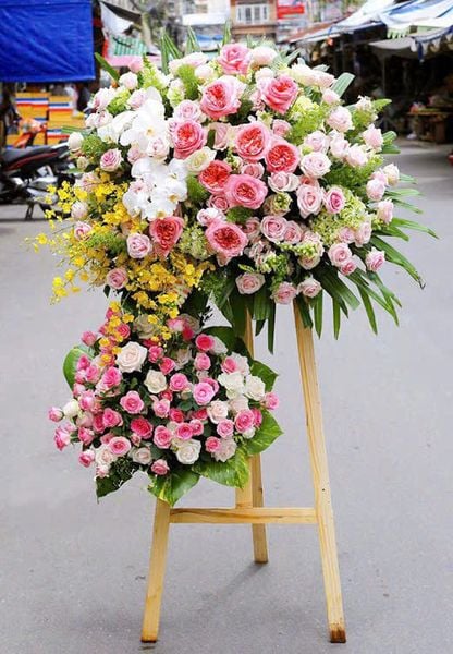 Giá Tranh: Kệ Hoa Phát Tài - GT11