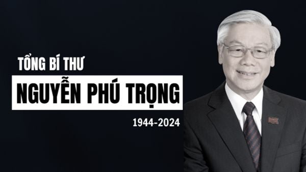 thể hiện sự kính trọng và tiếc thương đối với sự ra đi của bác Nguyễn Phú Trọng.