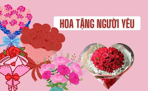 Hoa Valentine tặng người yêu (bạn gái)