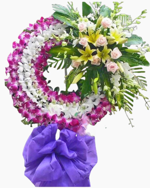 Vòng Hoa Tang Lễ: Thương Tiếc - HTL93 - vòng hoa đám tang