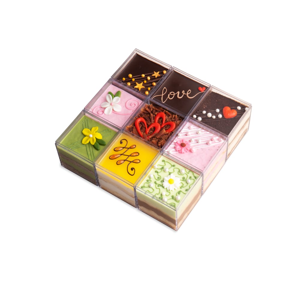  Set Cheesecake Hộp Vuông Givral - GV82 