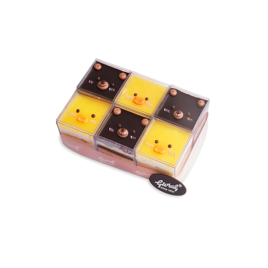 Bánh Givral: Set Cheesecake Hộp Vuông Givral - GV82 (ảnh 1) | Flosa