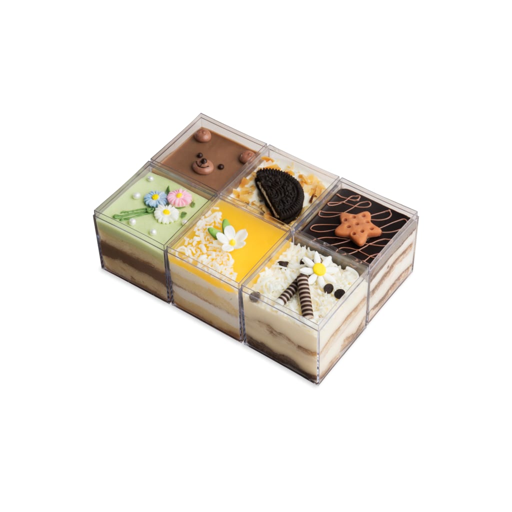 Bánh Givral: Set Cheesecake Hộp Vuông Givral - GV82 (ảnh 1) | Flosa
