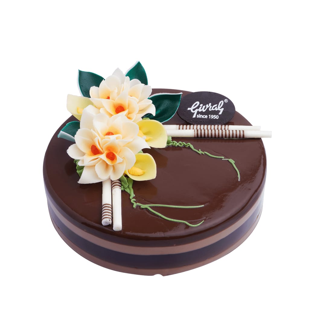 Bánh Givral: Bánh Rau Câu Dark Chocolate & Cherry Givral - GV118 (ảnh 1) | Flosa
