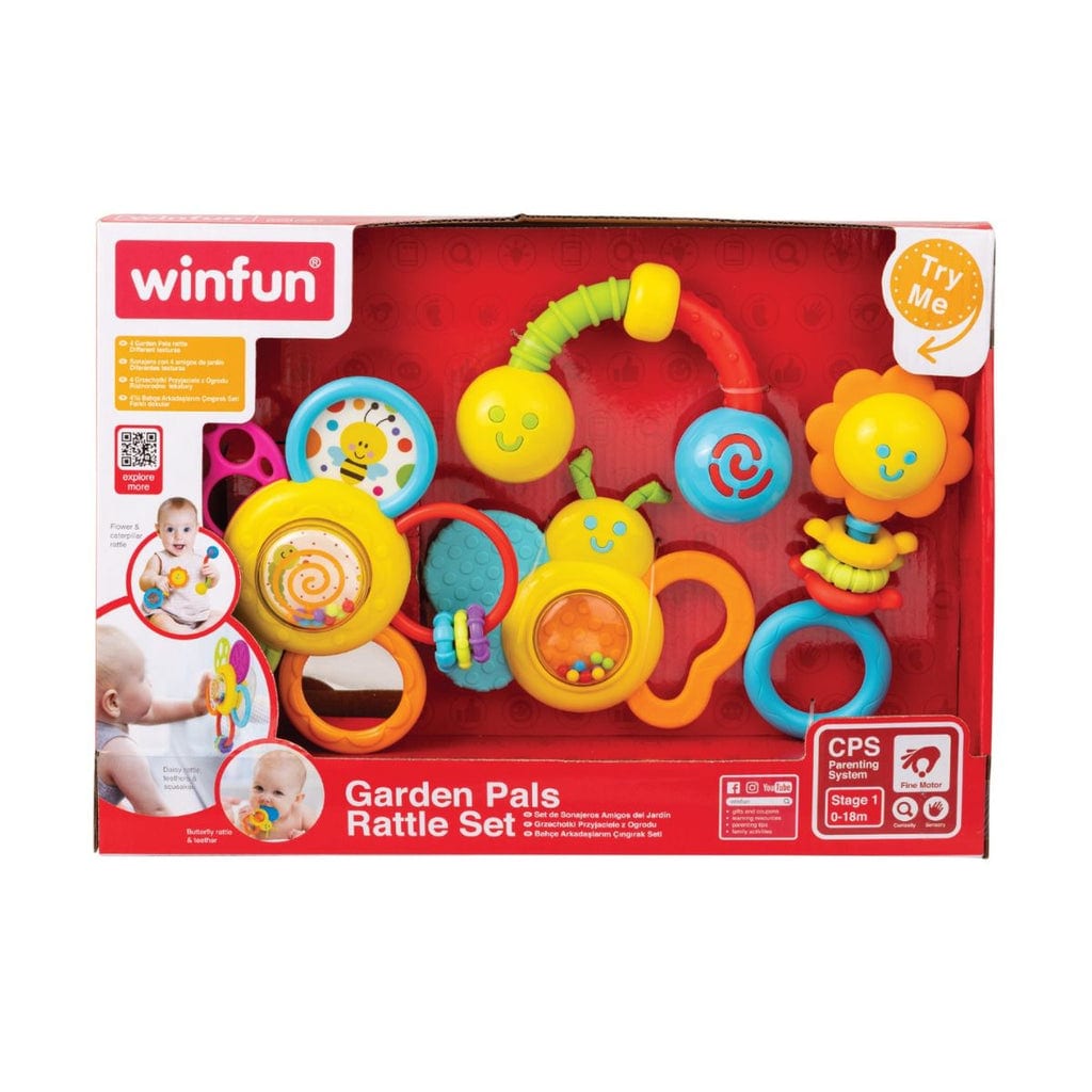 樂高與益智玩具:  4件套搖鈴玩具 WINFUN 003207 