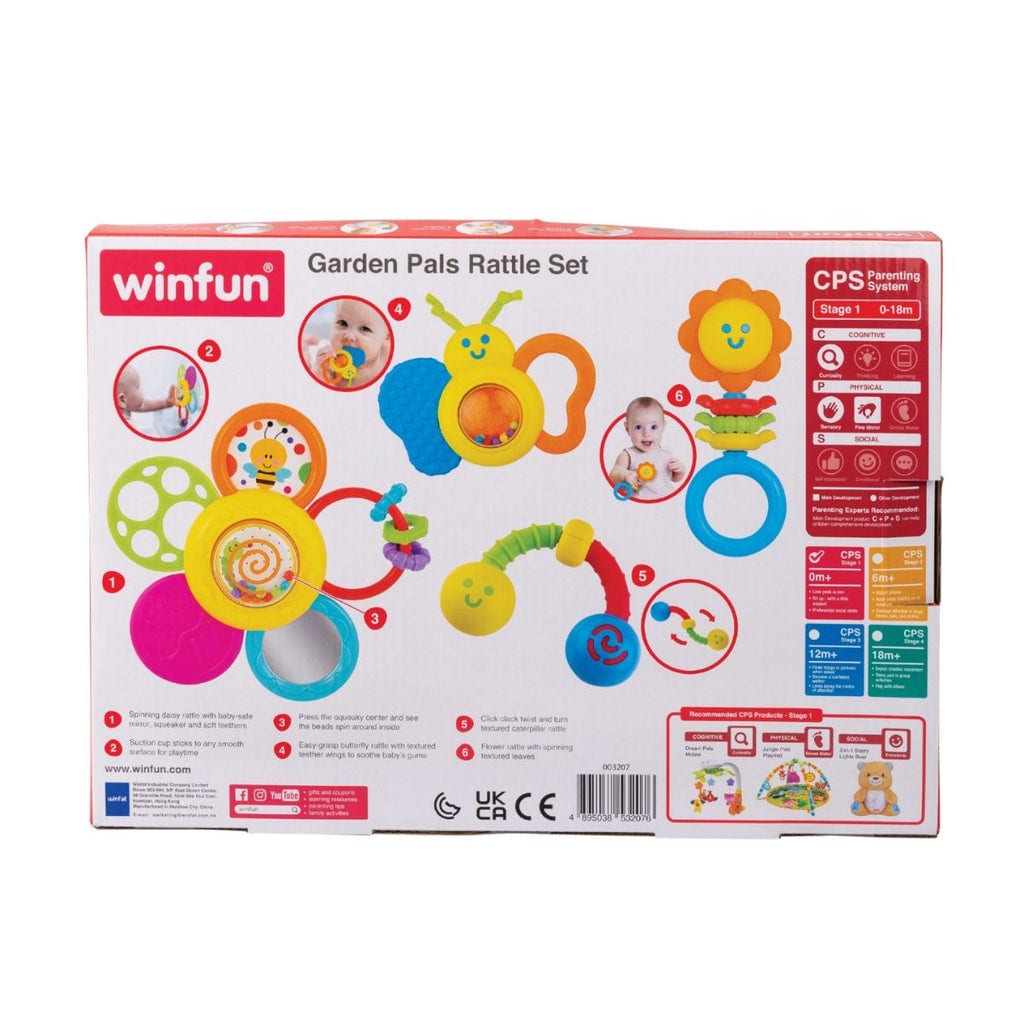  Đồ Chơi Bộ Lục Lạc 4 Món Cho Bé WINFUN 003207 