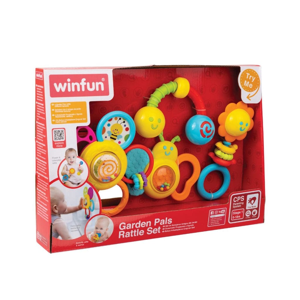 樂高與益智玩具:  4件套搖鈴玩具 WINFUN 003207 