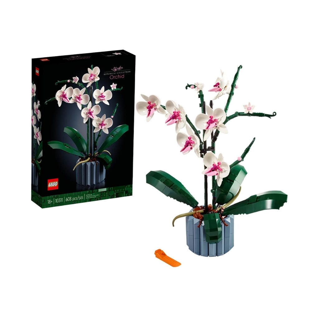 樂高與益智玩具:  蘭花 LEGO BOTANICALS 10311 (608個細節) 