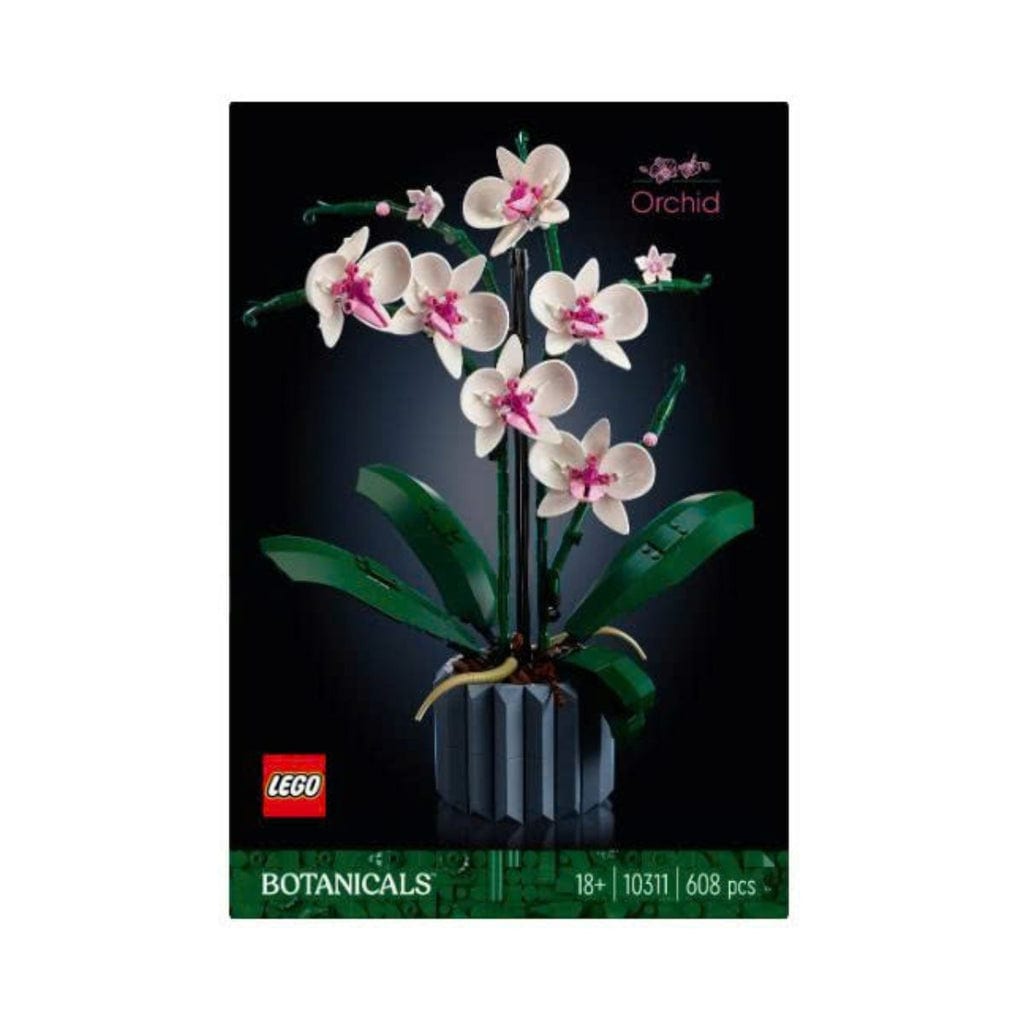 樂高與益智玩具:  蘭花 LEGO BOTANICALS 10311 (608個細節) 